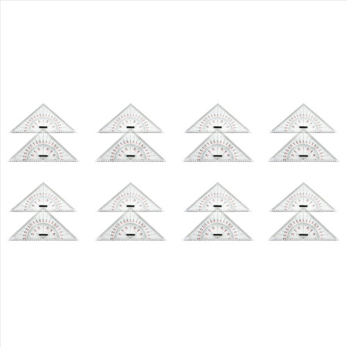 Régua triangular para desenho de cartas náuticas Régua triangular de 300 mm