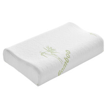 Housse De Coussin Cervical En Fibre De Orthopédique, 60X40Cm