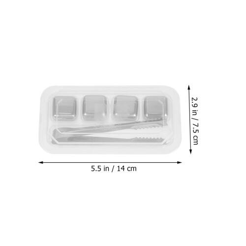 2 sets de en acier réutilisables pour 1