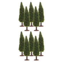 40 Pezzi Albero Pino Miniaturizzato Per Modello E Tavolo Sabbia