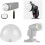 R11 Dome Diffuser compatible for H200R Round Flash Head 3
