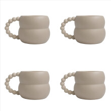 Cană ceramică drăguță ceașcă de cafea nordică decor pentru casă lucrată manual B