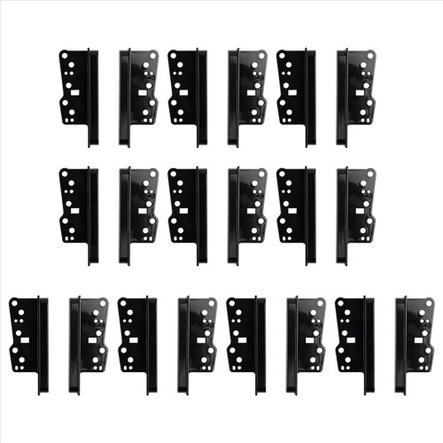 10 Pair Car Radio Brackets Double Din Stereo Panel for B 2