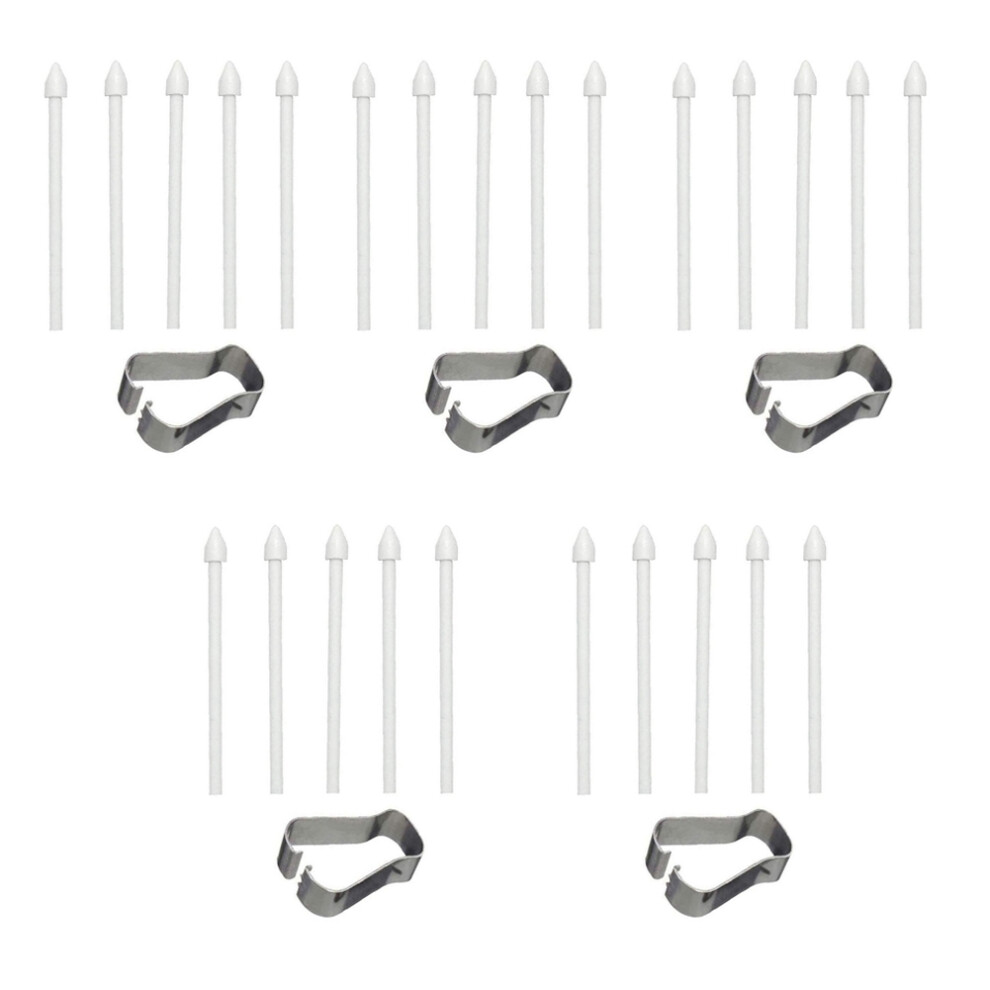 Touch Stylus Tips Nibs+ Pen Clip For Tab S7 S7+ White 4713192292288