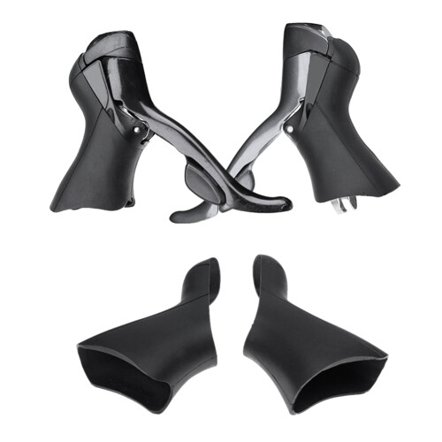 Road Bicycle Bracket Covers Silicone Sleeve Brake Gear Shift Covers 2
