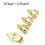 Πένες κιθάρας 3 δείκτες + 1 ρυθμιζόμενο μεταλλικό μπάντζο για τον αντίχειρα 3