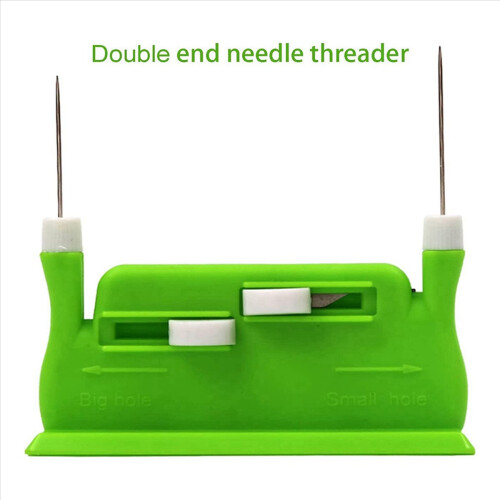 2-teiliger automatischer Nadeleinfädler, Nähnadeleinfädler (grün) 1