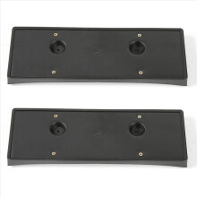 Suporte de montagem da placa de licença do para-choque dianteiro do carro para