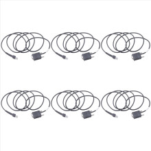 Cabo Serial CBA-R01-S07PAR Leitor de Código de Barras LS2208 6,5 Pés