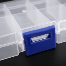 Cutie de depozitare din plastic cu 1 până la 10 compartimente pentru instrumente de bijuterii cu perle