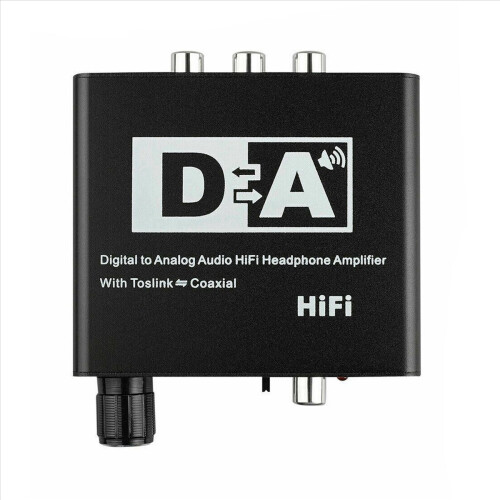 192 kHz digital optisk koaksial til analog lyd-hifi-konverter 1