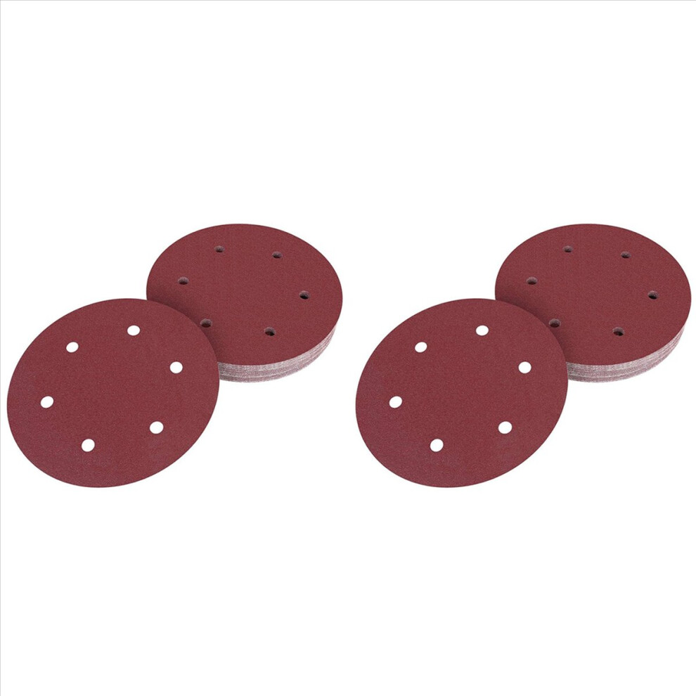 30Pcs 225Mm Sanding Discs 120 Grit Hook And Loop Sand Paper Pad 4713192297450