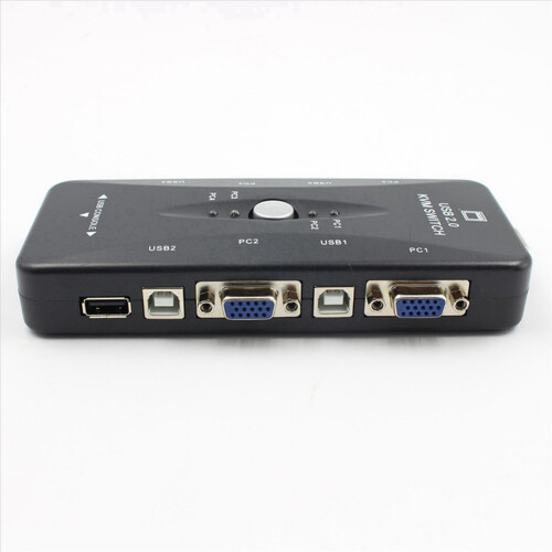 USB 2.0 KVM-switchboks med tastatur og skærm 2