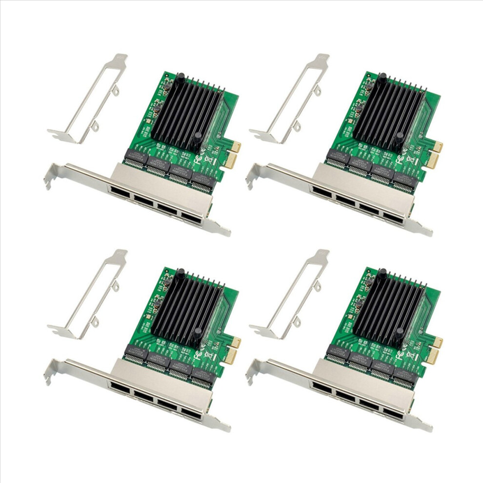 Rj-45 4-Port Ethernet Server Adapter Gigabit Network Card Pci-E X1 4714273568490