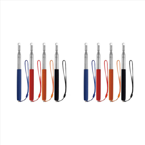 4Pcs Telescopic Pointer Stick with Hand for Classroom Whiteboard