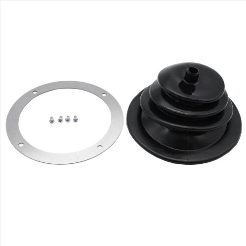 Para capa de manopla de câmbio Mr Gasket 1651 de 5,250 polegadas com placa redonda 2