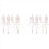 Εικονογράφηση μόδας, πρότυπα σχεδίασης, χάρακες, ράψιμο χάρακα, τύπου Α 4