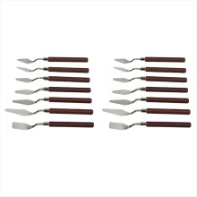 7-teiliges Ölgemälde-Messer-Set, Ölgemälde-Schaufel, Ölgemälde-Palette