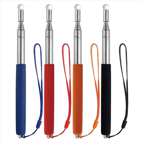 4Pcs Telescopic Pointer Stick with Hand for Classroom Whiteboard 1