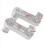 Motorcycle Adjustable Passenger Footpegs Support Extensions Bracket B 1