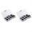 90 σετ βιδών Chicago Assorted Kit, 6 μεγέθη για DIY δερμάτινες κατασκευές A 1