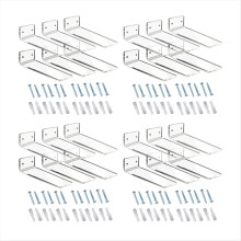 6 Pack Floating Shoe Display, for Sneaker Collection or Shoes Box