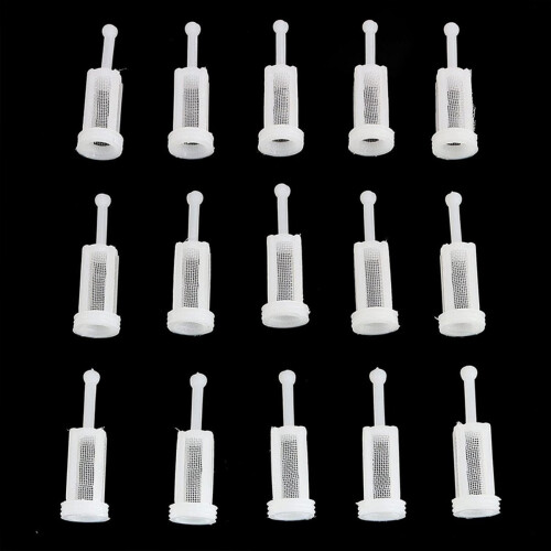 30Pcs Disposable HVLP Feed Paint Strainers Fine Mesh, White 1