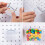 Πακέτο 6 διαφανών δοχείων Pegboard, γάντζοι για κάδους, DIY εφαρμογή 1/4 -1/8 Peg Board 3