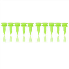 Golftees 0,86 tommer 100 stk. plastgolftees (grønn)