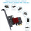 PCIE USB 3.1 GEN2 Type-E udvidelseskort, til 10/8 6