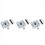 3 stk. AS5600 encoder 12 bit magnetisk induktionsvinkelmålingsmodul 2