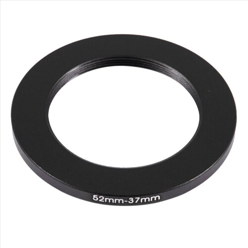 52mm-37mm 52mm til 37mm sort ringadapter til kamera 2