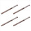 Alargador manual de haste reta de 5 mm e 6 ranhuras, comprimento de 3,3 polegadas 1