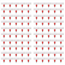 Kippennippels T-stukken - Automatische pluimveedrinkbakken (set van 10 stuks)