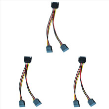 Adaptador de cabo divisor SATA de 6 pol. - M/F (cabo de alimentação)