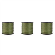 500M 30LB Ligne de peche PE trenzas 4 Orientaciones (vert)