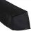 Men Solid Black Polyester Zip Up Necktie Smooth Zipper Tie 6