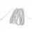 9M 30ft RJ11 6P2C modulaire telefoonkabels, wit 4