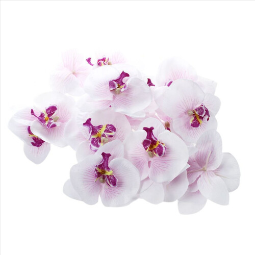 20x 9cm Orchidee Papillon Artificielle de Fleur Decor 1