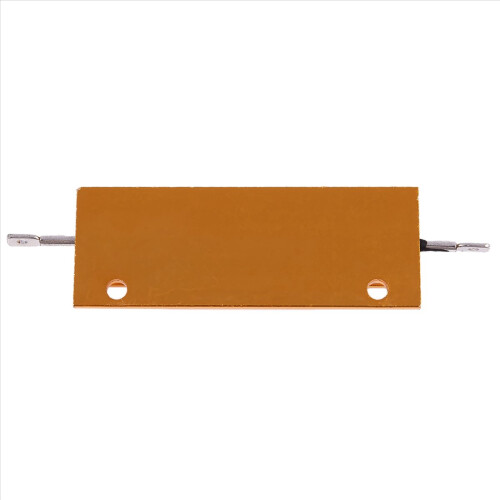 Guldbeklædt aluminiumsmodstand 100W, 2 Ohm 2R 1