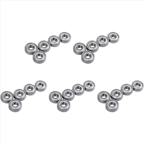 607Z 7 x 19 x 6mm διπλής θωράκισης ρουλεμάν βαθιάς αυλάκωσης 5 τεμάχια