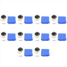 8PC 3inch 75mm Felt Polishing Pad Windscreen Glass Polishing Kit