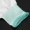 1 Pair ESD PC Computer Working Anti Skid Anti-static White Gloves 1