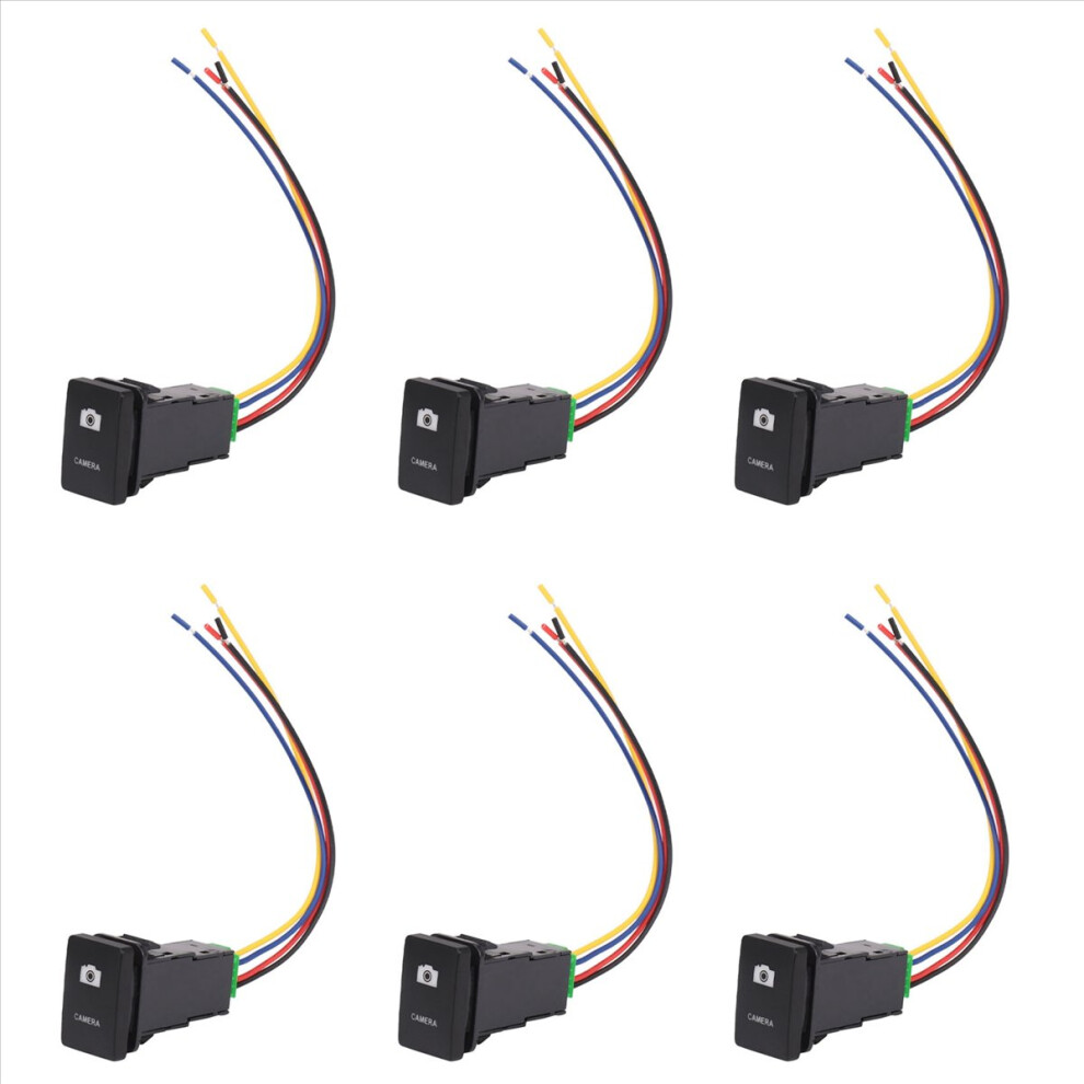 33X22mm 12V Led Illuminated Switch On/Off For Blue/Black 4714273571872