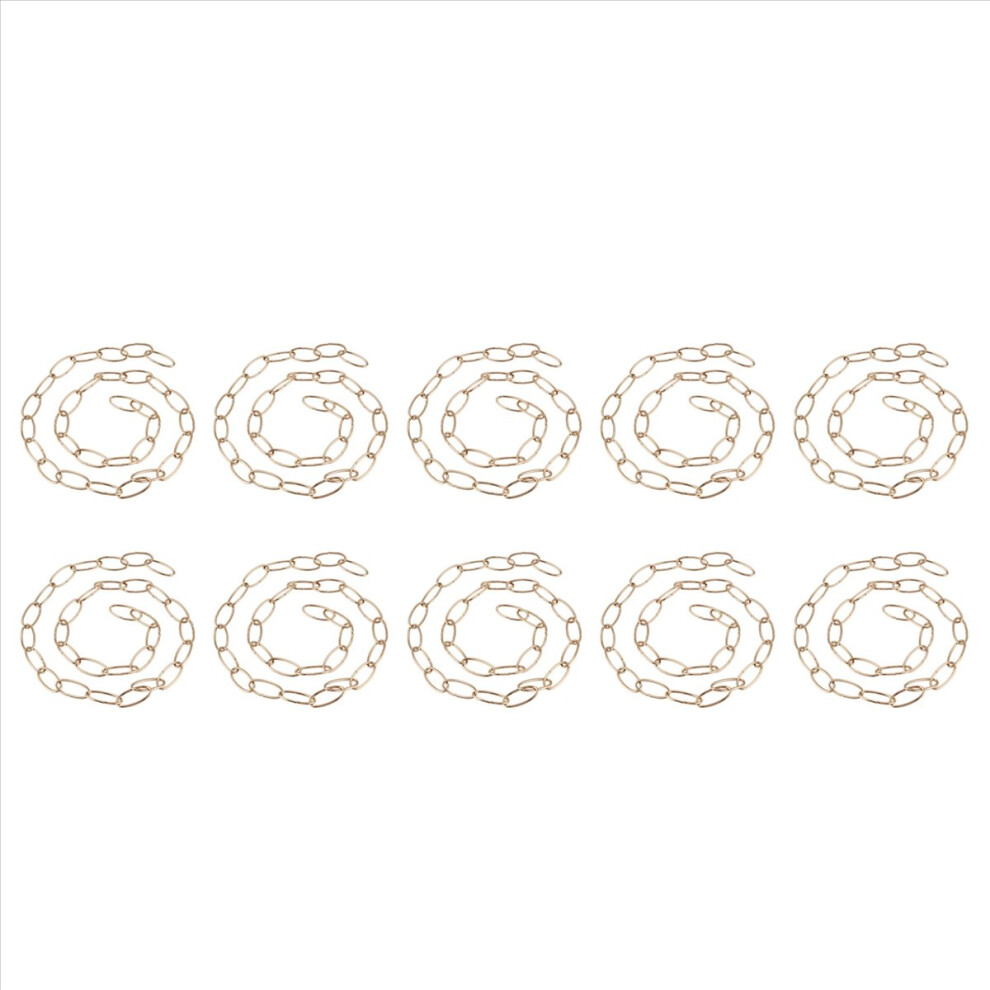 1M Heavy Duty Chain For Vintage Chandelier Hanging Lamp,French Gold 4714273561330