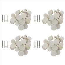 33Pcs Soft Felt Polishing Buffing Wheel Mixed for Rotary Tool