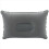 Coussin gonflable pliable à air floqué gris clair 3