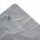 Coussin gonflable pliable à air floqué gris clair 7