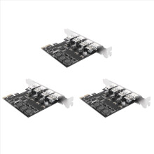 4portová USB 3.0 rozšiřující karta PCI Express Host Controller PCI-E
