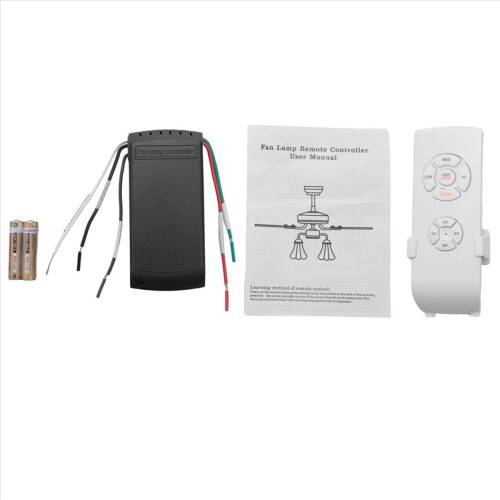 Universal Ceiling Fan & Light Remote Control Kit Wireless Switches 1